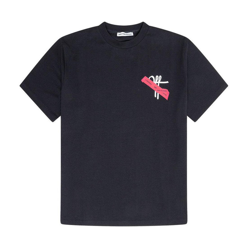 Tape Off Regular Fit Tee-OFF THE PITCH-Mansion Clothing