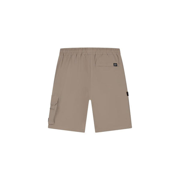 Technical Cargo Shorts Taupe-Malelions-Mansion Clothing