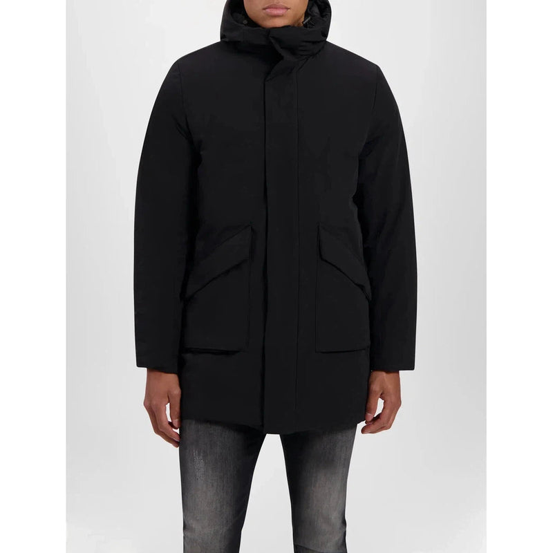 Technical Parka Coat-Purewhite-Mansion Clothing
