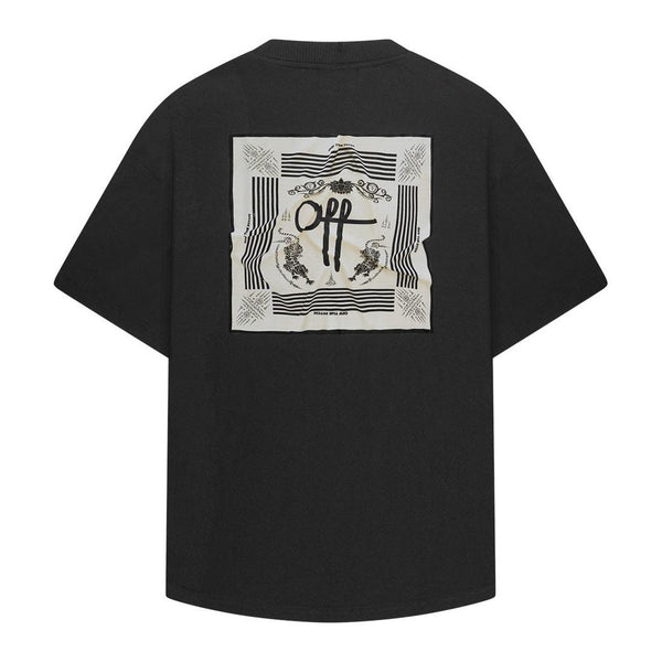 Temple Oversized Tee Black-OFF THE PITCH-Mansion Clothing