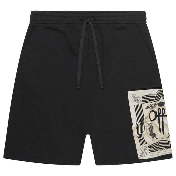 Temple Shorts Black-OFF THE PITCH-Mansion Clothing