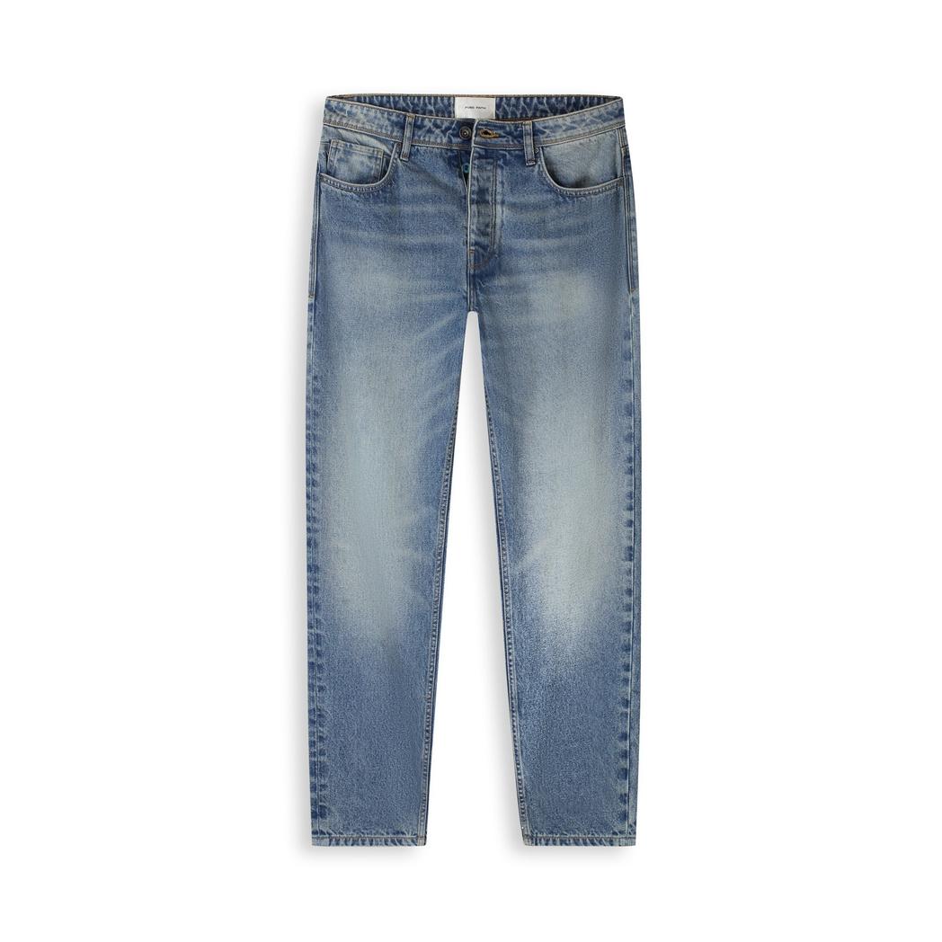 The Aiden Loose Fit Jeans Denim Blue Green