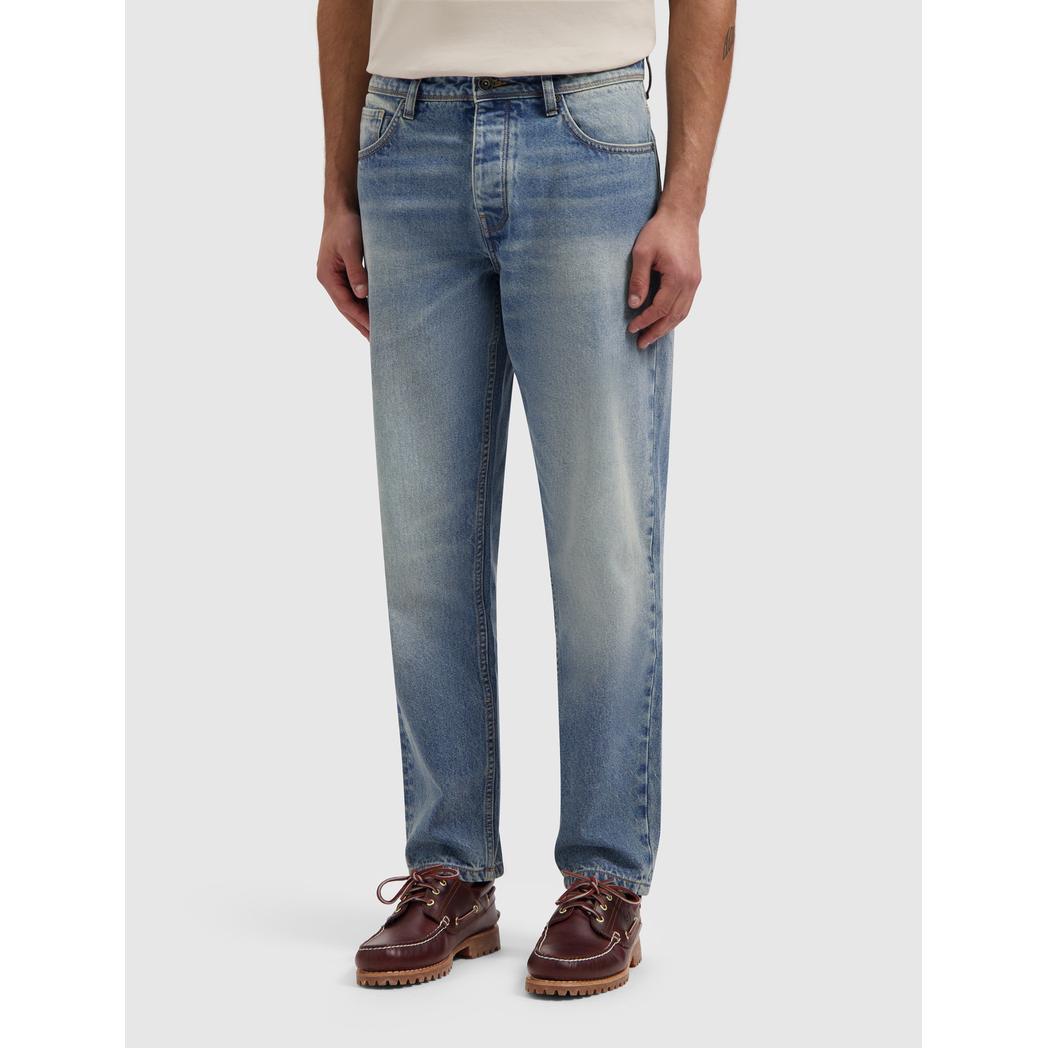 The Aiden Loose Fit Jeans Denim Blue Green