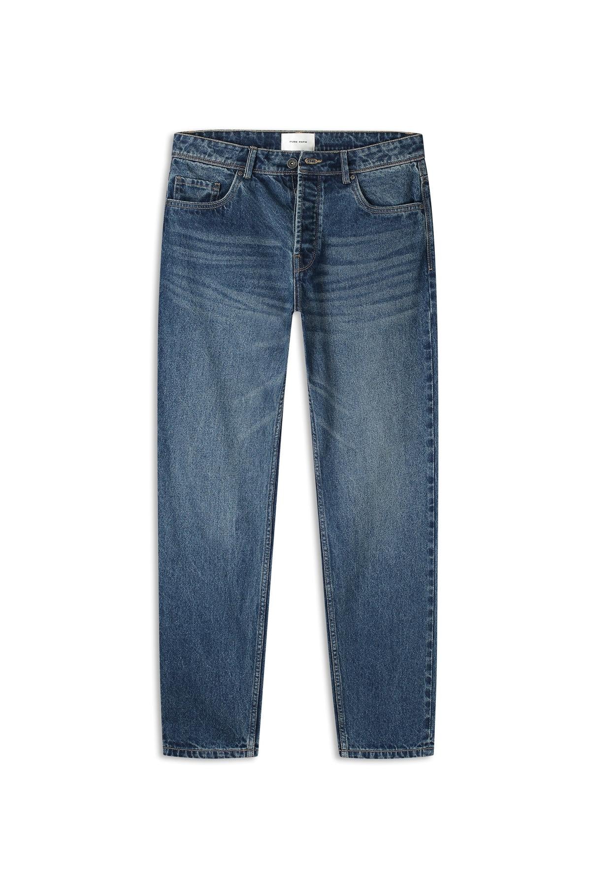 The Aiden Loose Fit Jeans Denim Dark Blue