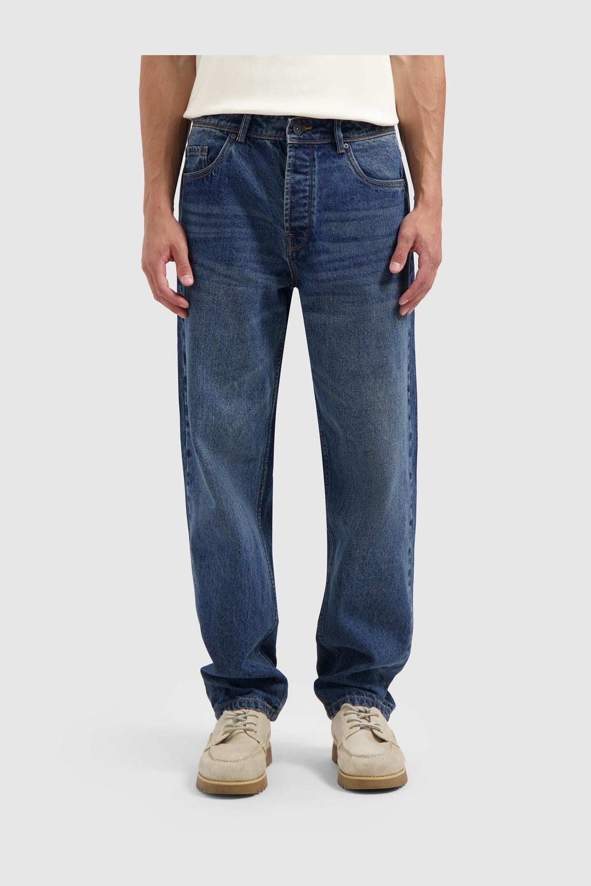 The Aiden Loose Fit Jeans Denim Dark Blue