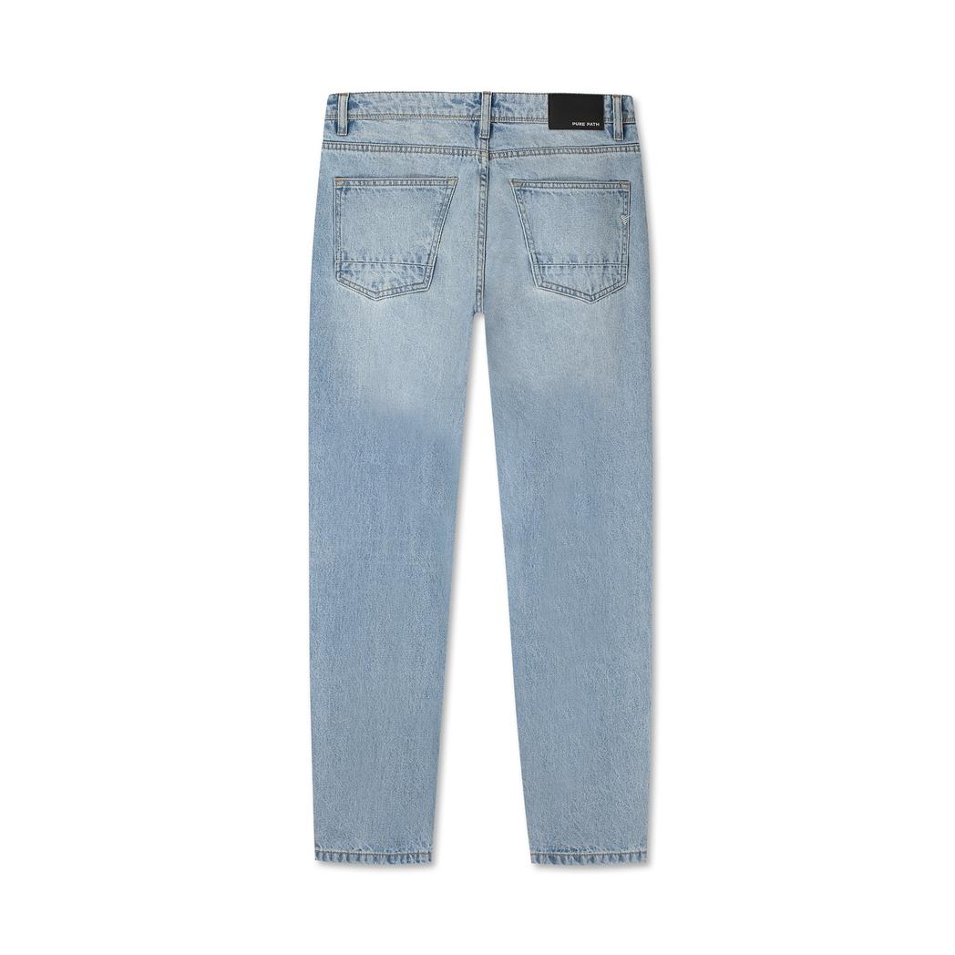 The Aiden Loose Fit Jeans Denim Light Blue