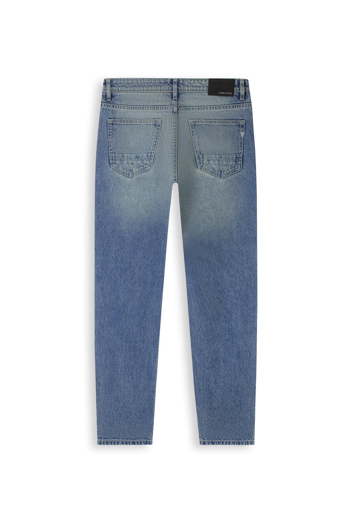 The Aiden Loose Fit Jeans Denim Mid Blue