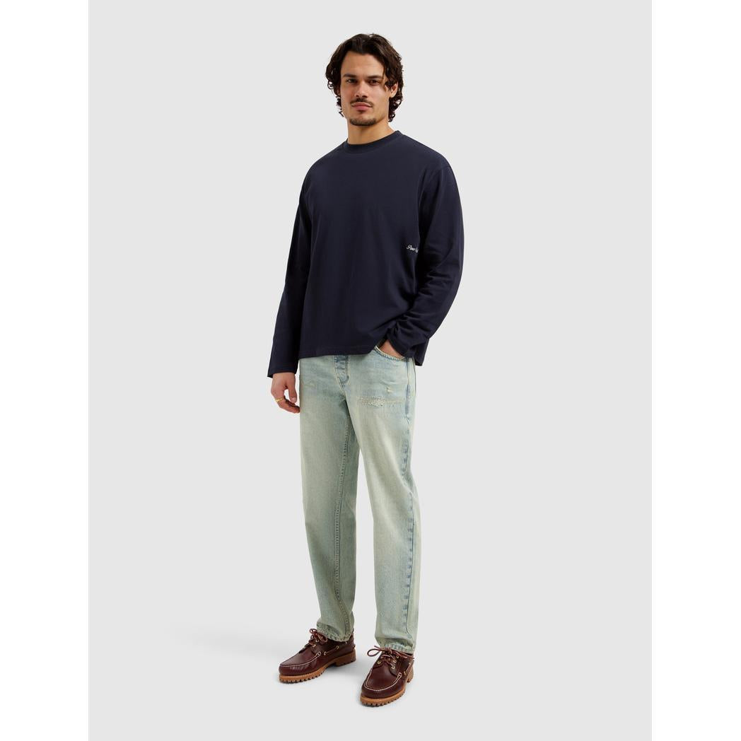 The Aiden Loose Fit Jeans W1653 Denim Blue Green
