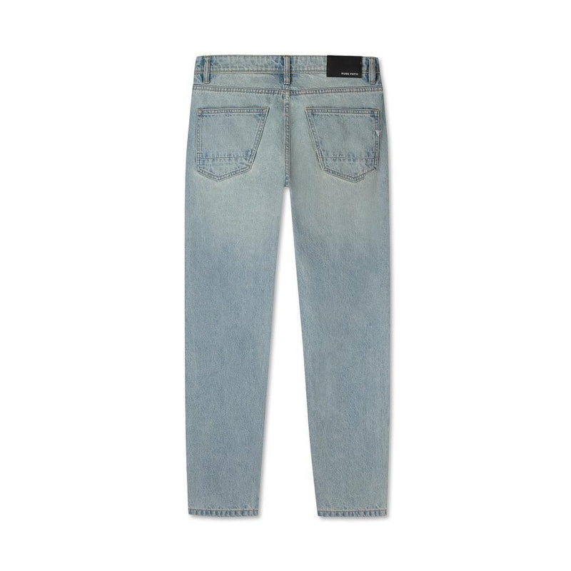 The Aiden W1486 Denim Blue Green-Pure Path-Mansion Clothing