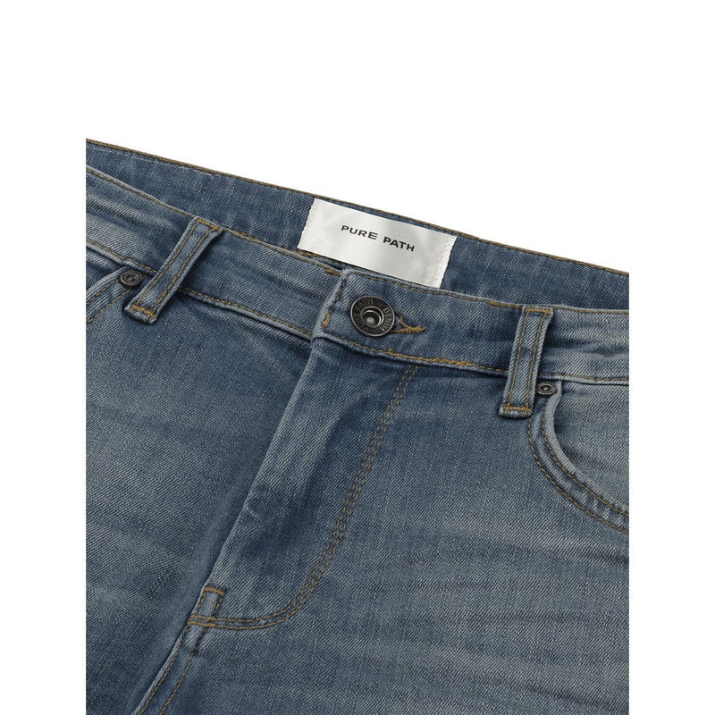 The Dylan W1201 - Denim Mid Blue-Pure Path-Mansion Clothing