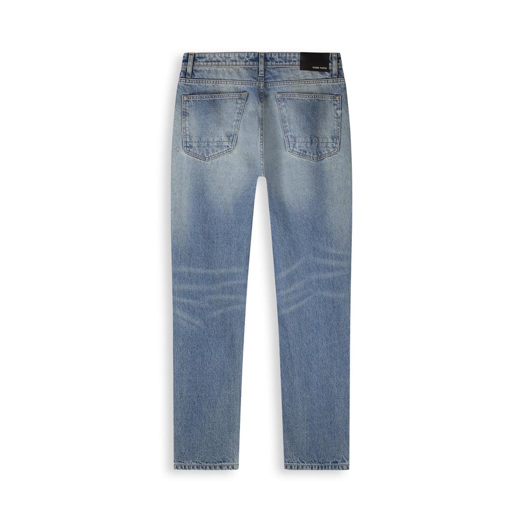 The Eric Regular Fit Jeans Denim Blue Green