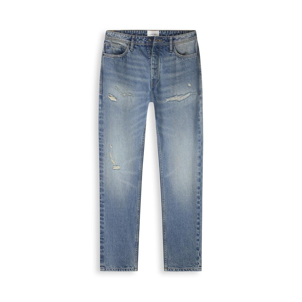 The Eric Regular Fit Jeans Denim Blue Green