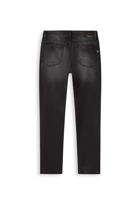 The Eric Regular Fit Jeans Denim Washed Black
