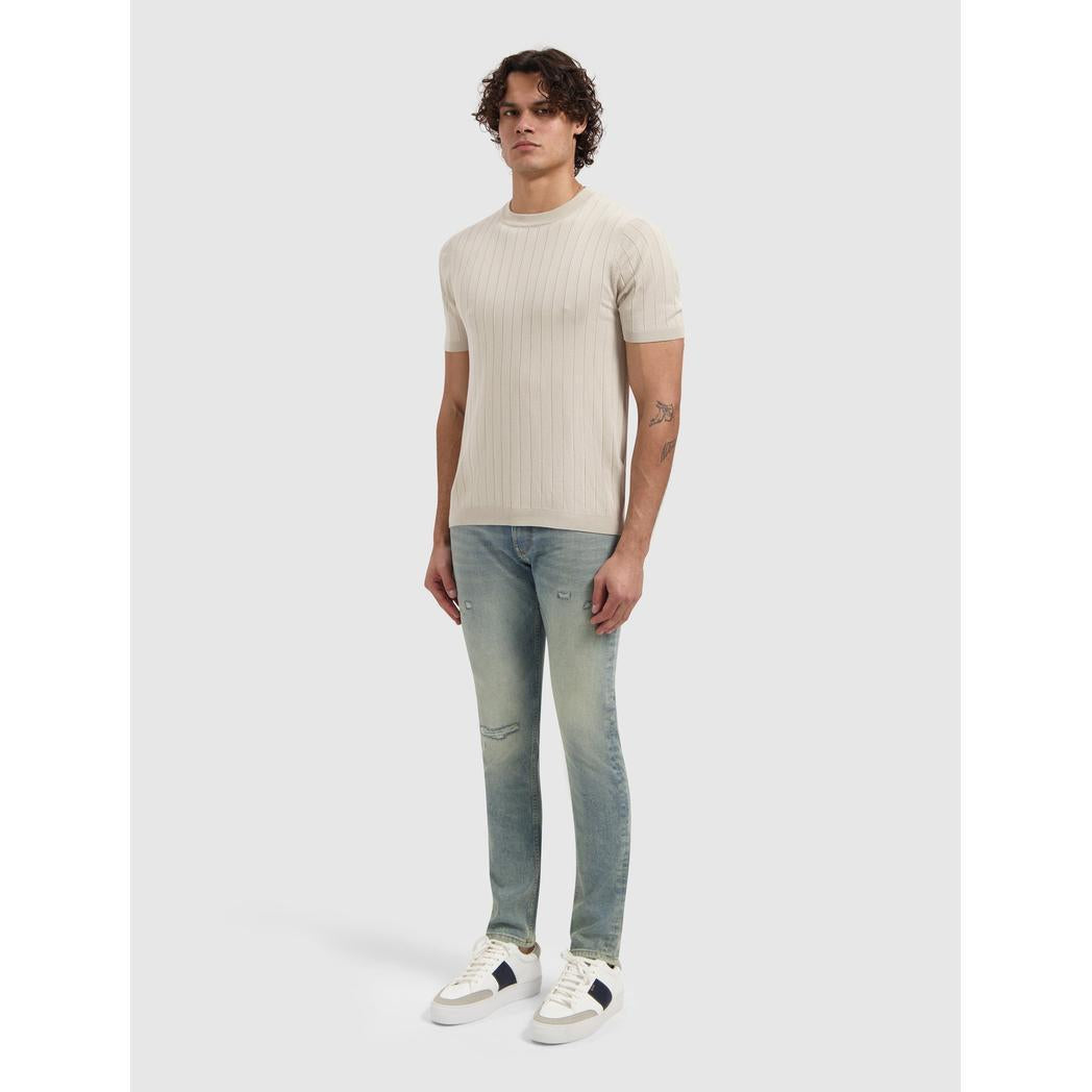 The Jone 2.0 Skinny Fit Jeans Denim Blue Green-Pure Path-Mansion Clothing