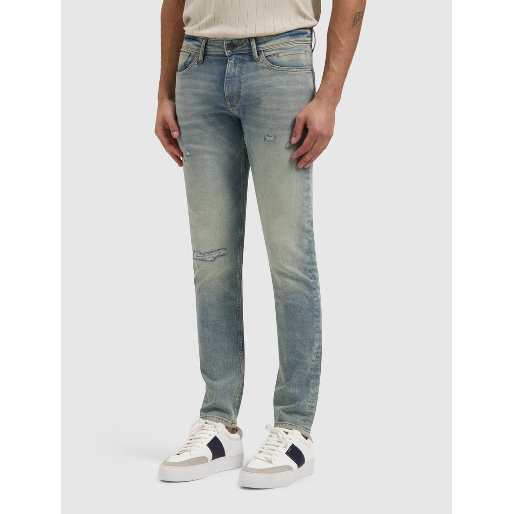 The Jone 2.0 Skinny Fit Jeans Denim Blue Green-Pure Path-Mansion Clothing