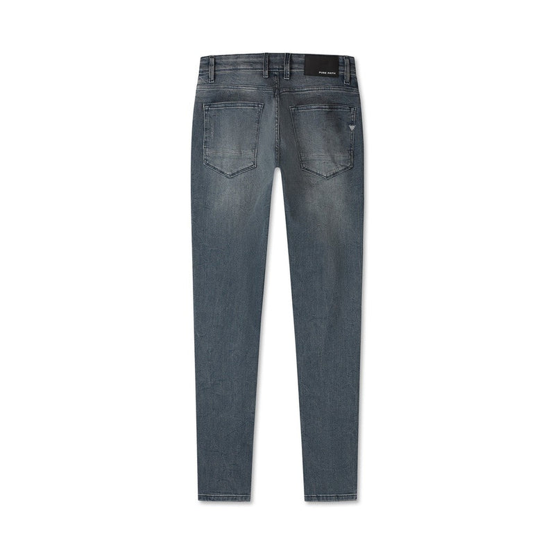 The Jone W1364 Denim Blue Grey-Pure Path-Mansion Clothing