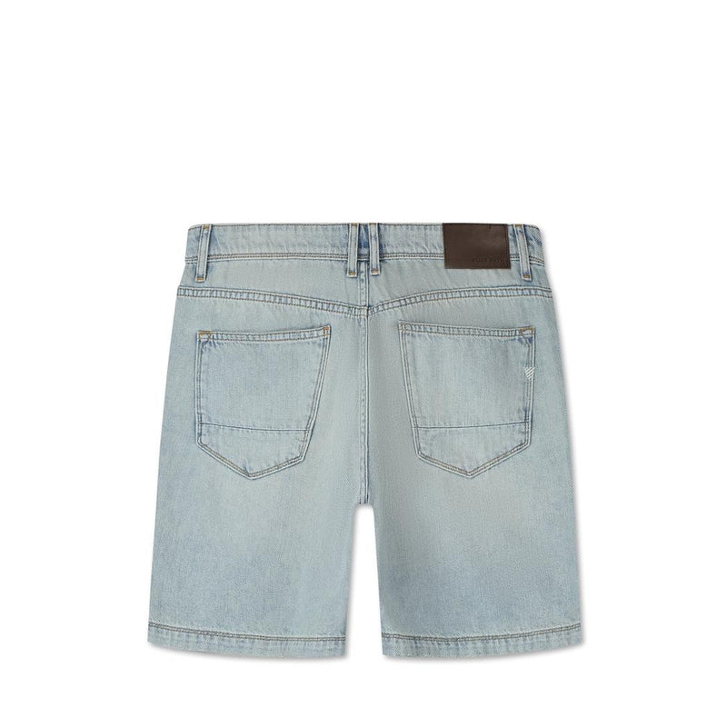 The Owen Regular Fit Shorts Denim Light Blue