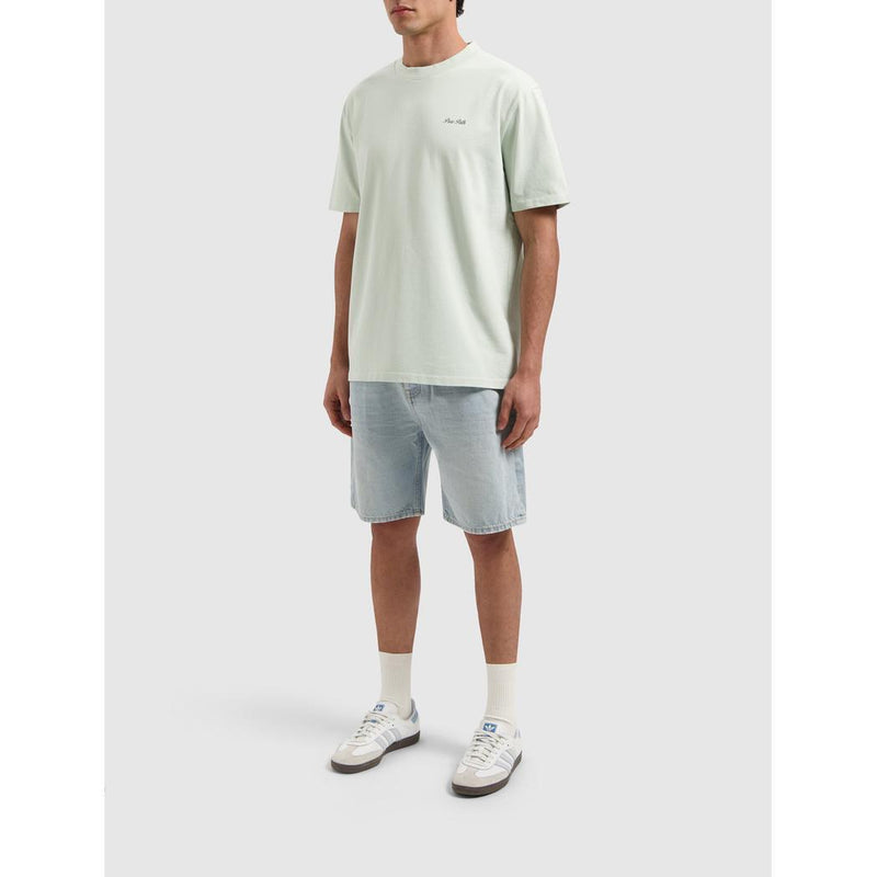 The Owen Regular Fit Shorts Denim Light Blue