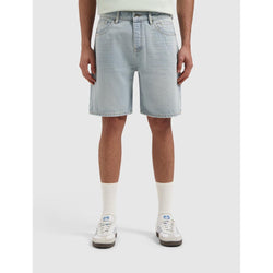 The Owen Regular Fit Shorts Denim Light Blue