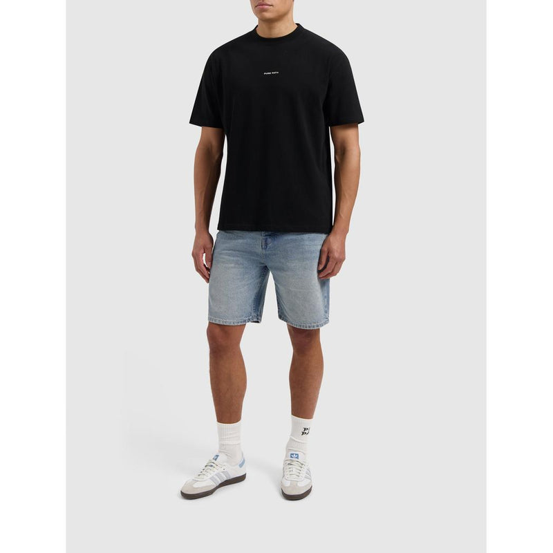The Owen Regular Fit Shorts Denim Mid Blue