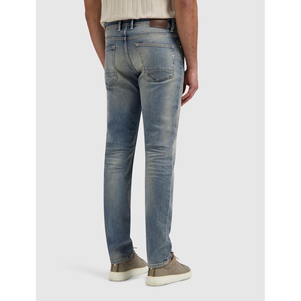 The Ryan Slim Fit Jeans Denim Blue Green-Pure Path-Mansion Clothing