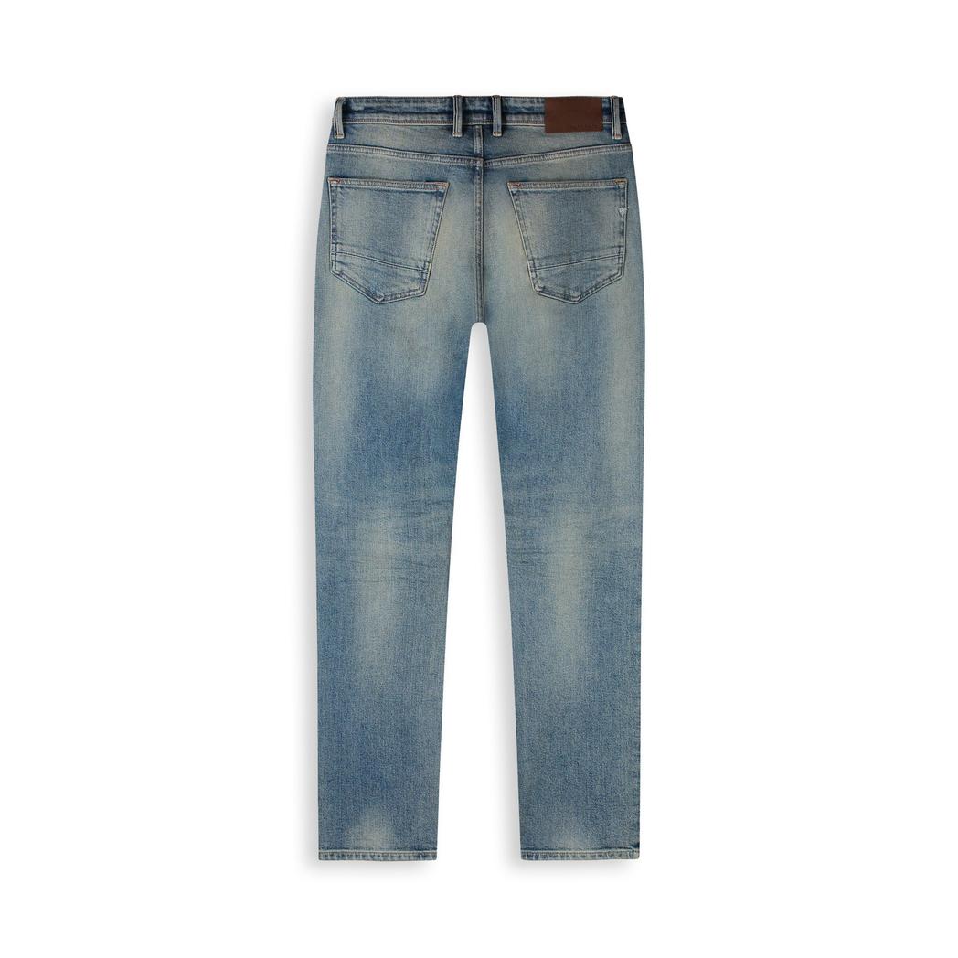 The Ryan Slim Fit Jeans Denim Blue Green-Pure Path-Mansion Clothing