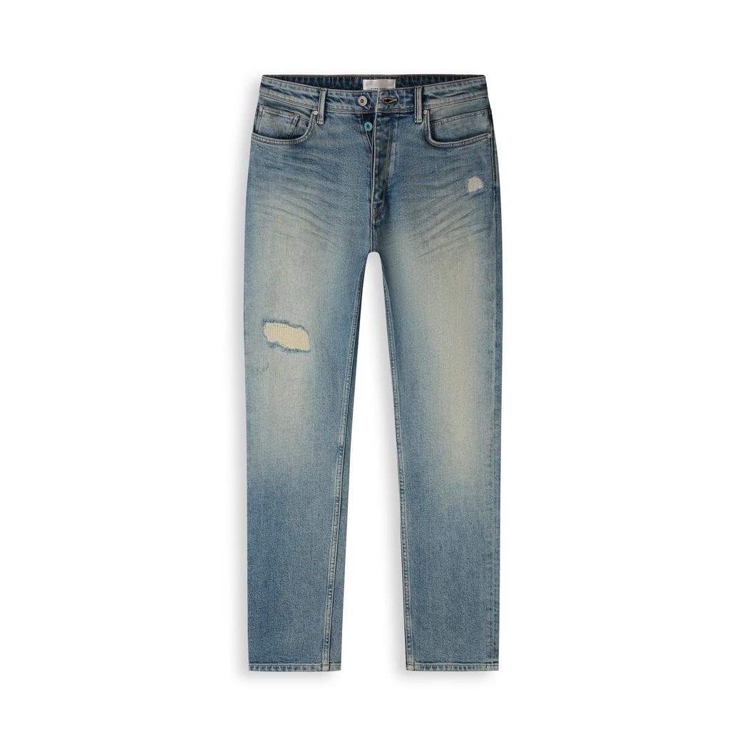 The Ryan Slim Fit Jeans Denim Blue Green-Pure Path-Mansion Clothing