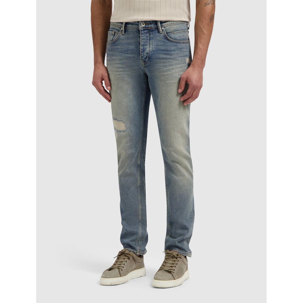 The Ryan Slim Fit Jeans Denim Blue Green-Pure Path-Mansion Clothing
