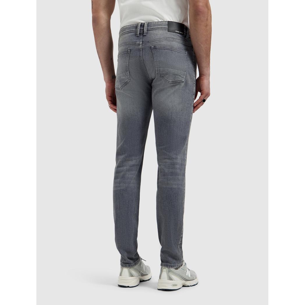 The Ryan Slim Fit Jeans Denim Mid Grey-Pure Path-Mansion Clothing