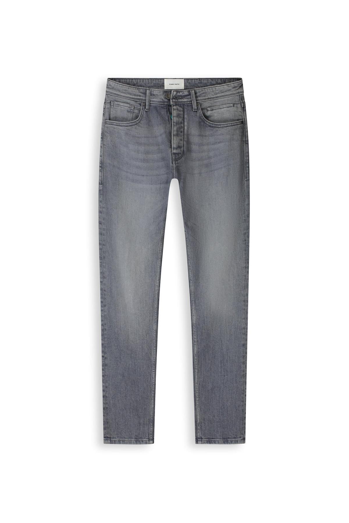 The Ryan Slim Fit Jeans Denim Mid Grey