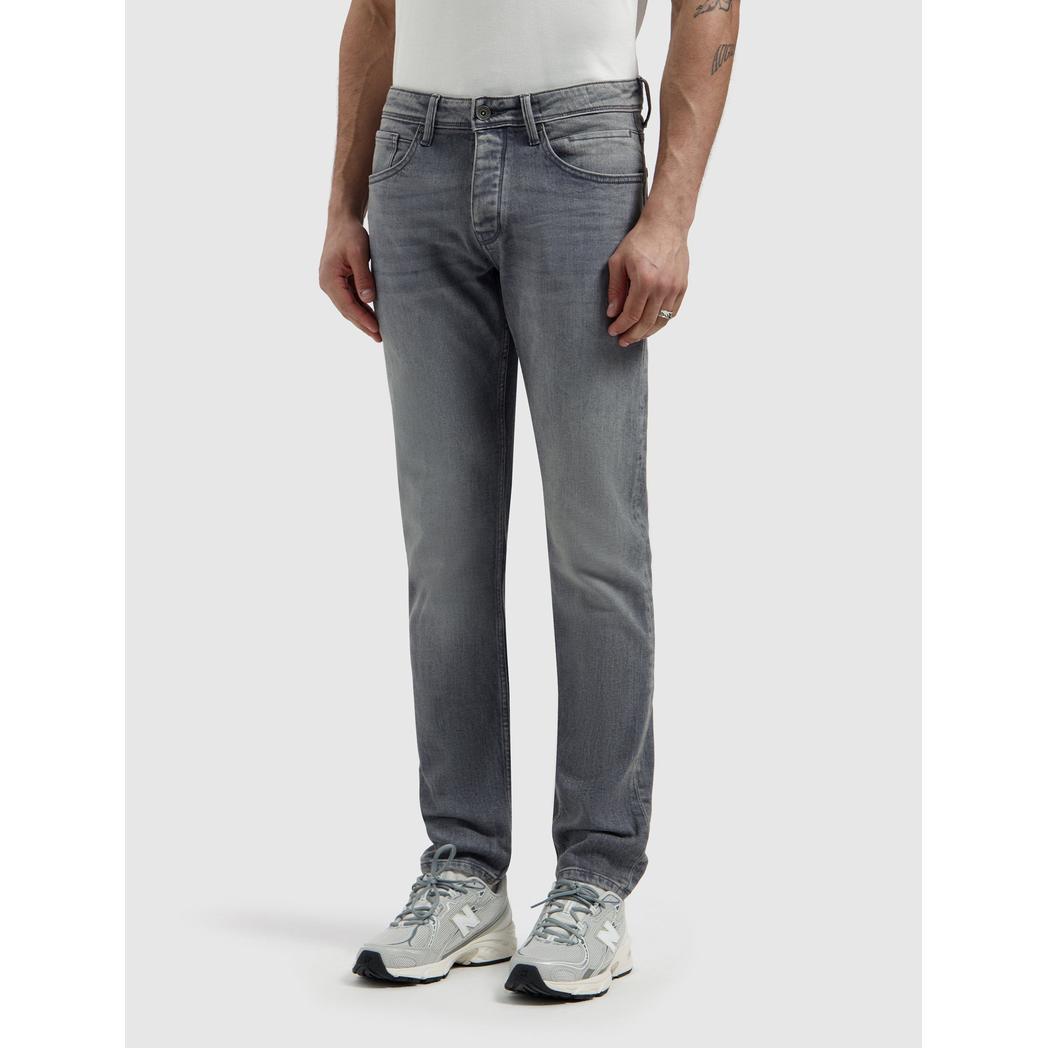 The Ryan Slim Fit Jeans Denim Mid Grey-Pure Path-Mansion Clothing