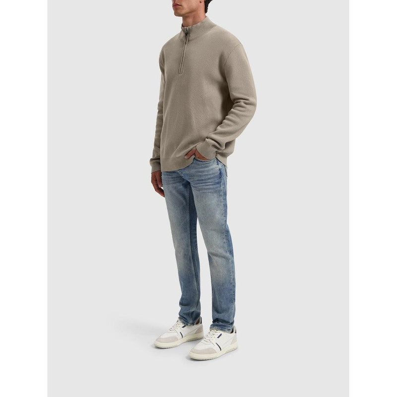 The Ryan W1329 Denim Mid Blue-Pure Path-Mansion Clothing