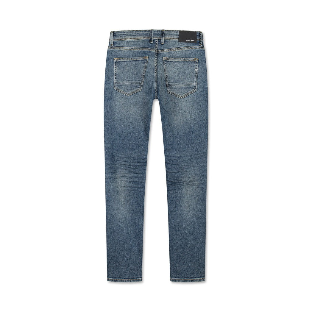 The Ryan W1369 Denim Mid Blue-Pure Path-Mansion Clothing