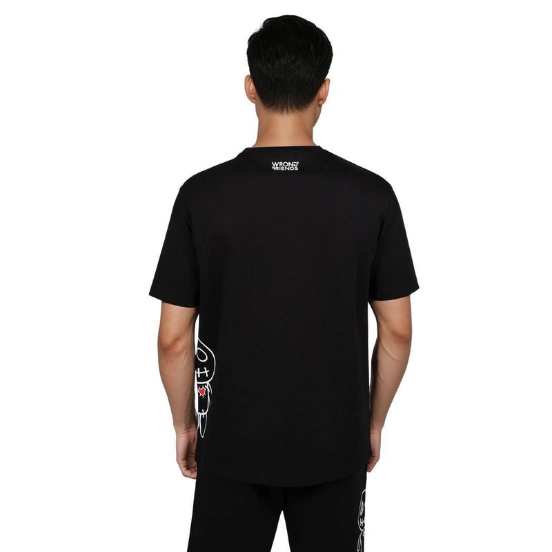 Tornos T-shirt Black-wrong friends-Mansion Clothing