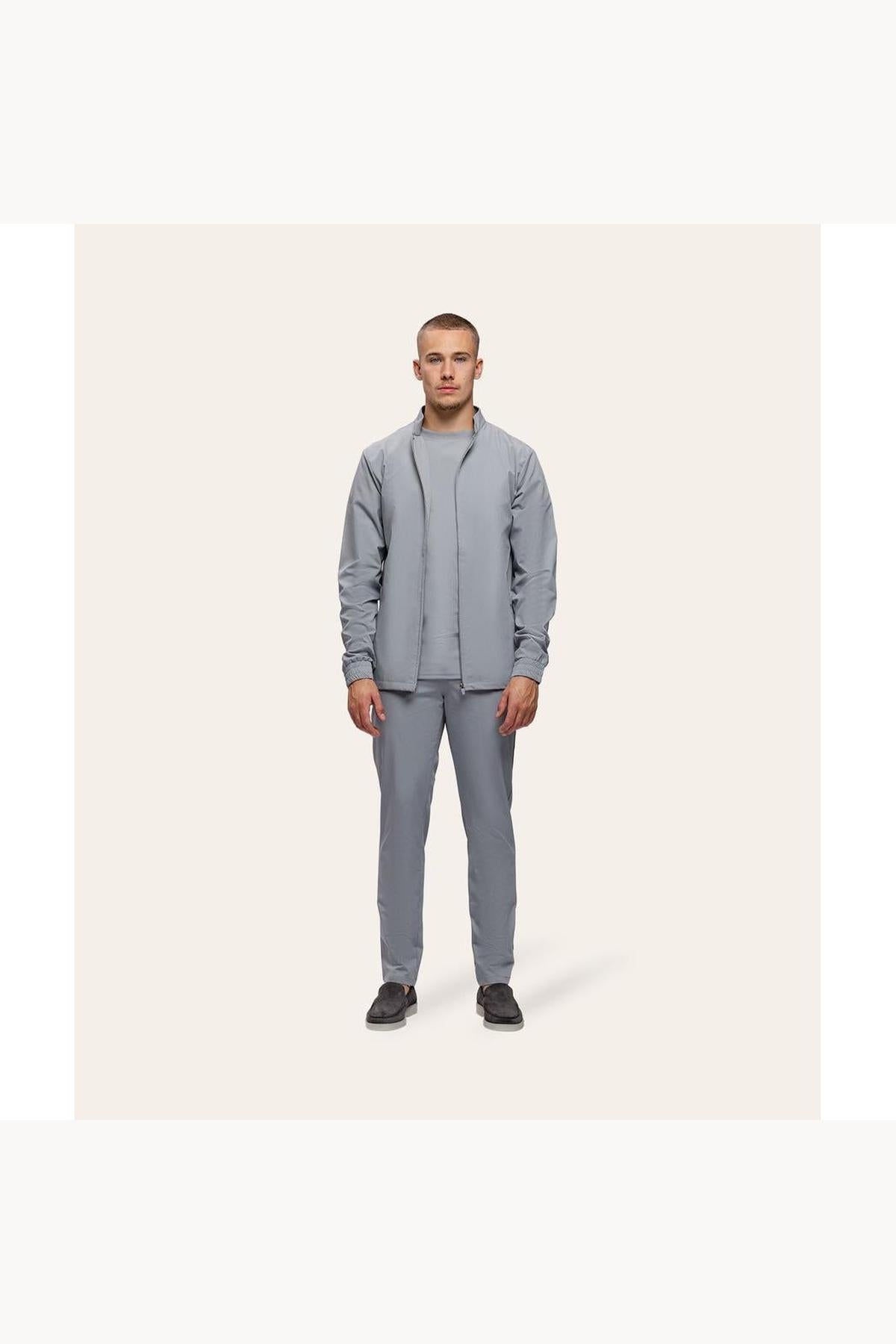 Tracksuit Jacket Light Grey