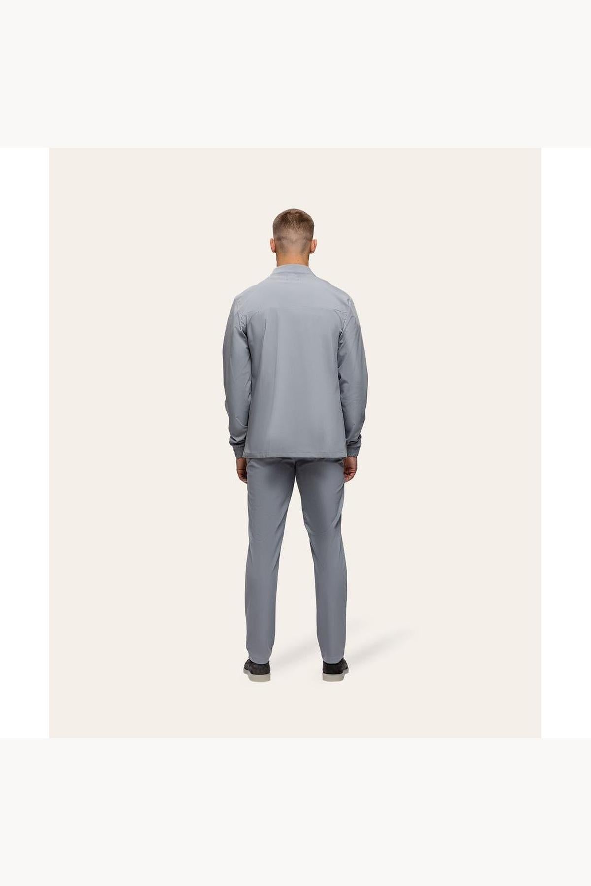 Tracksuit Jacket Light Grey