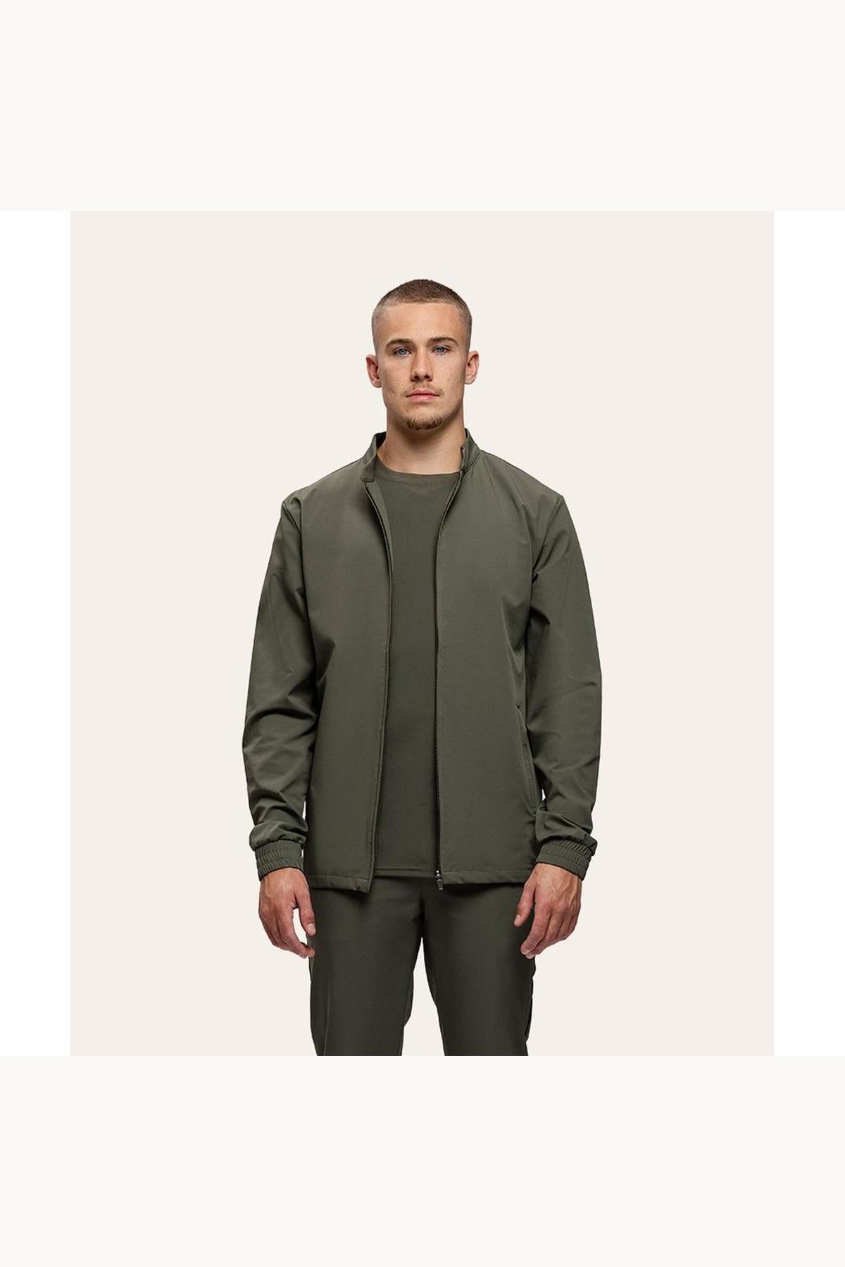 Tracksuit Jacket Olive