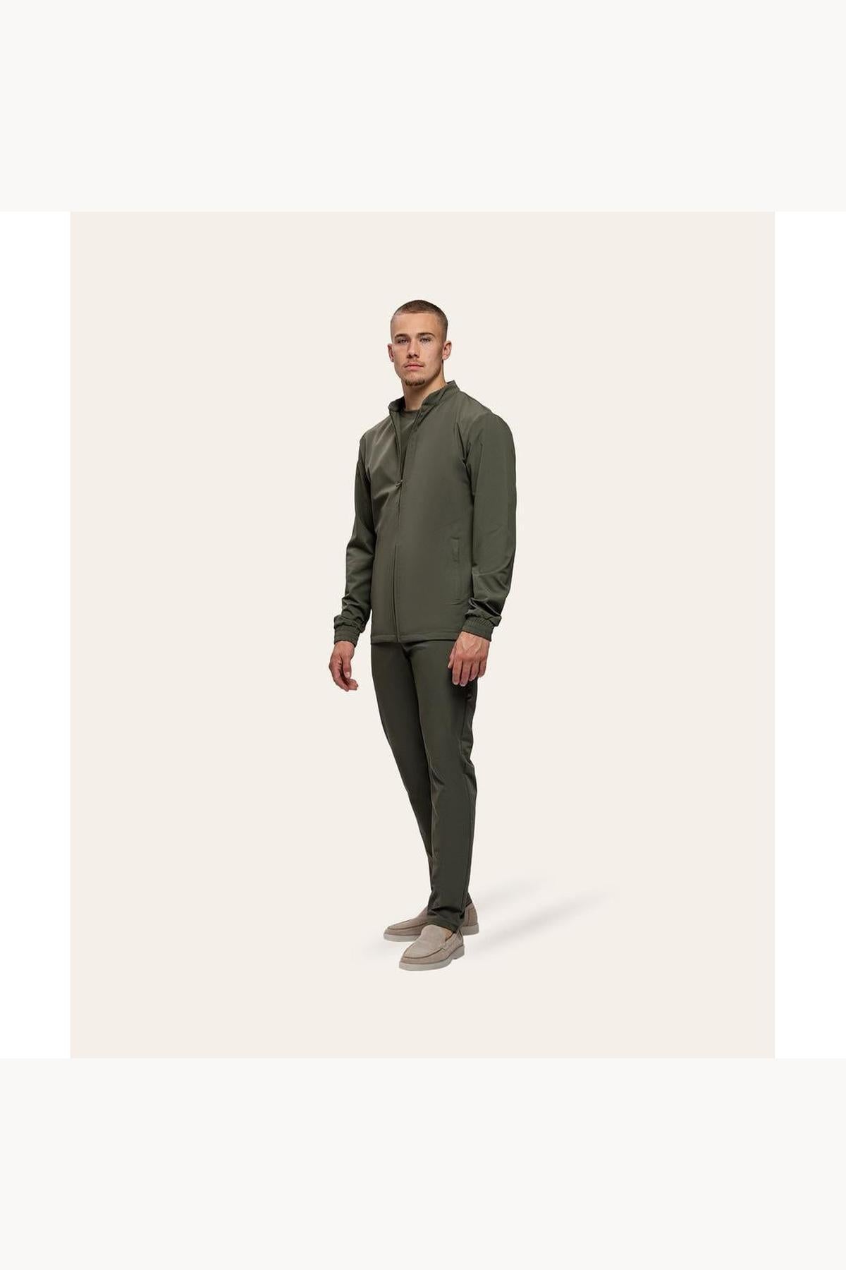 Tracksuit Jacket Olive