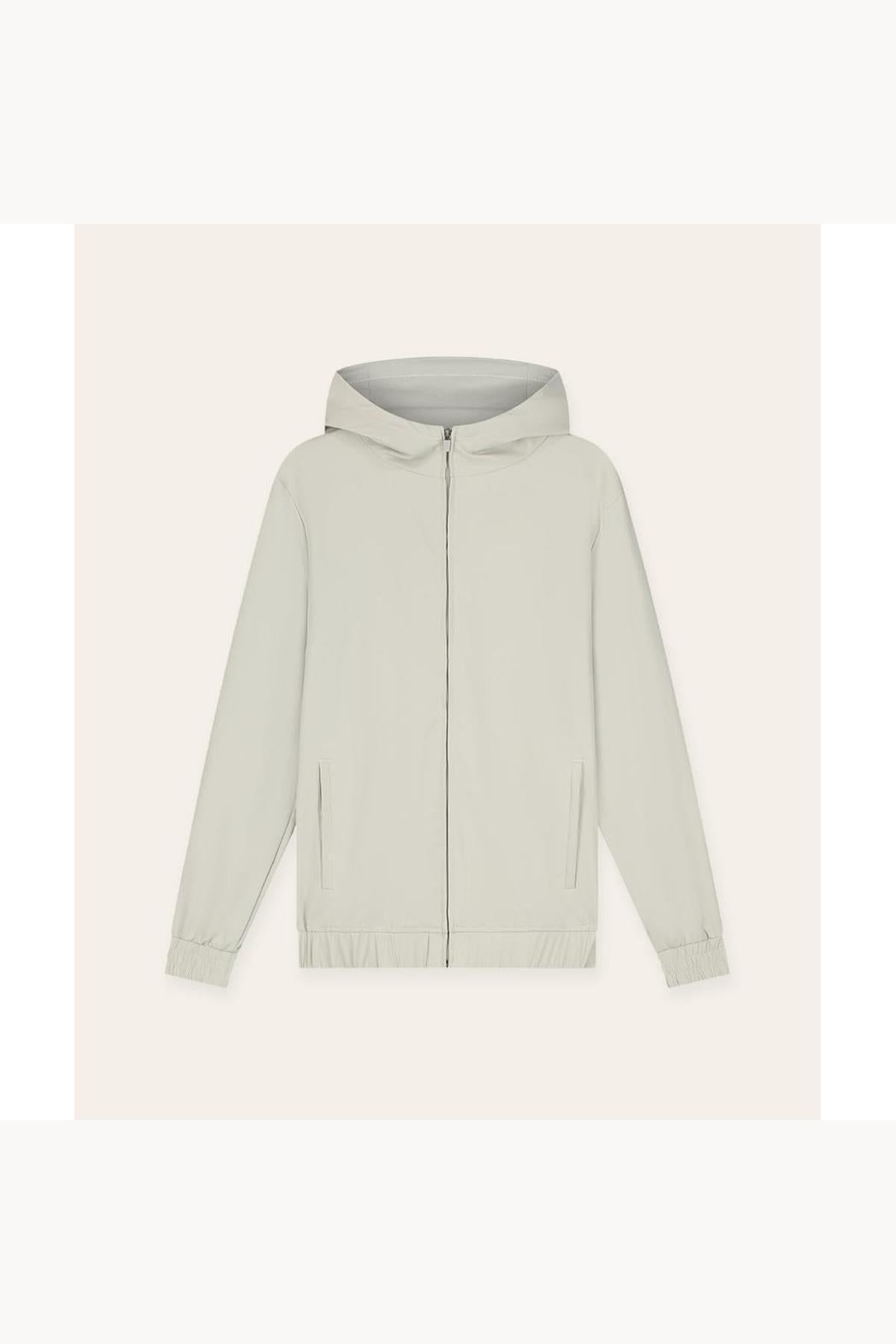Tracksuit Jacket with Hood Sand