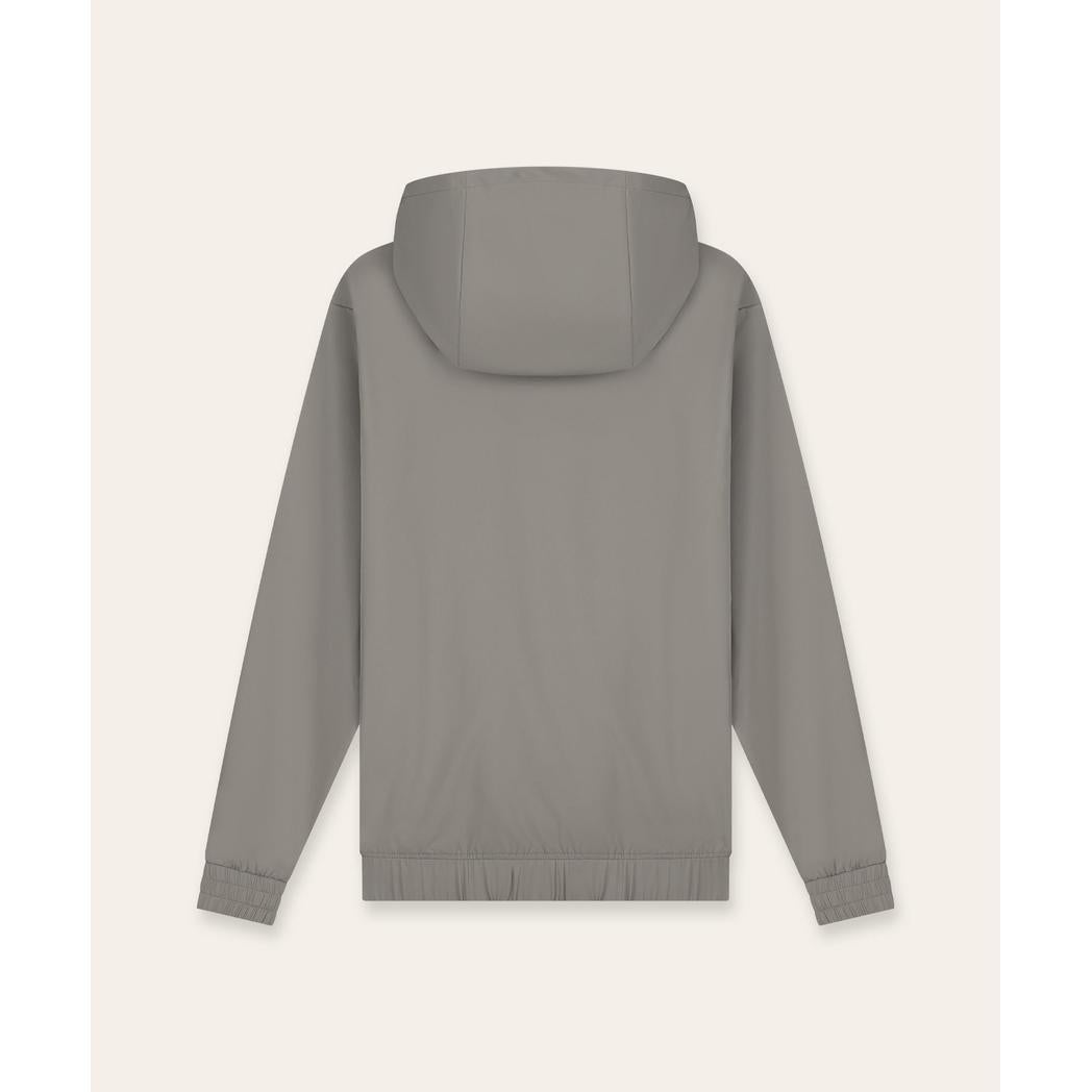 Tracksuit Jacket with Hoody Taupe