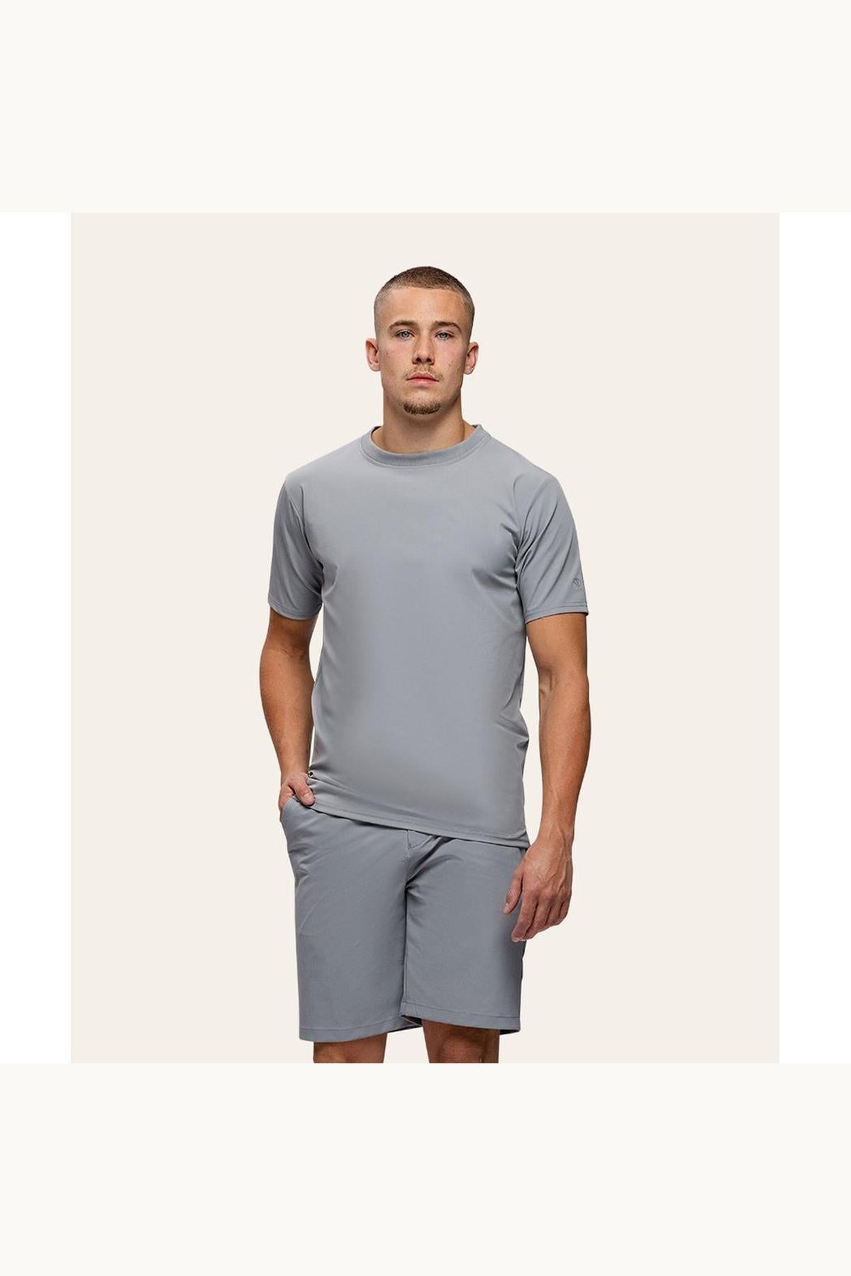 Travel T-Shirt Light Grey