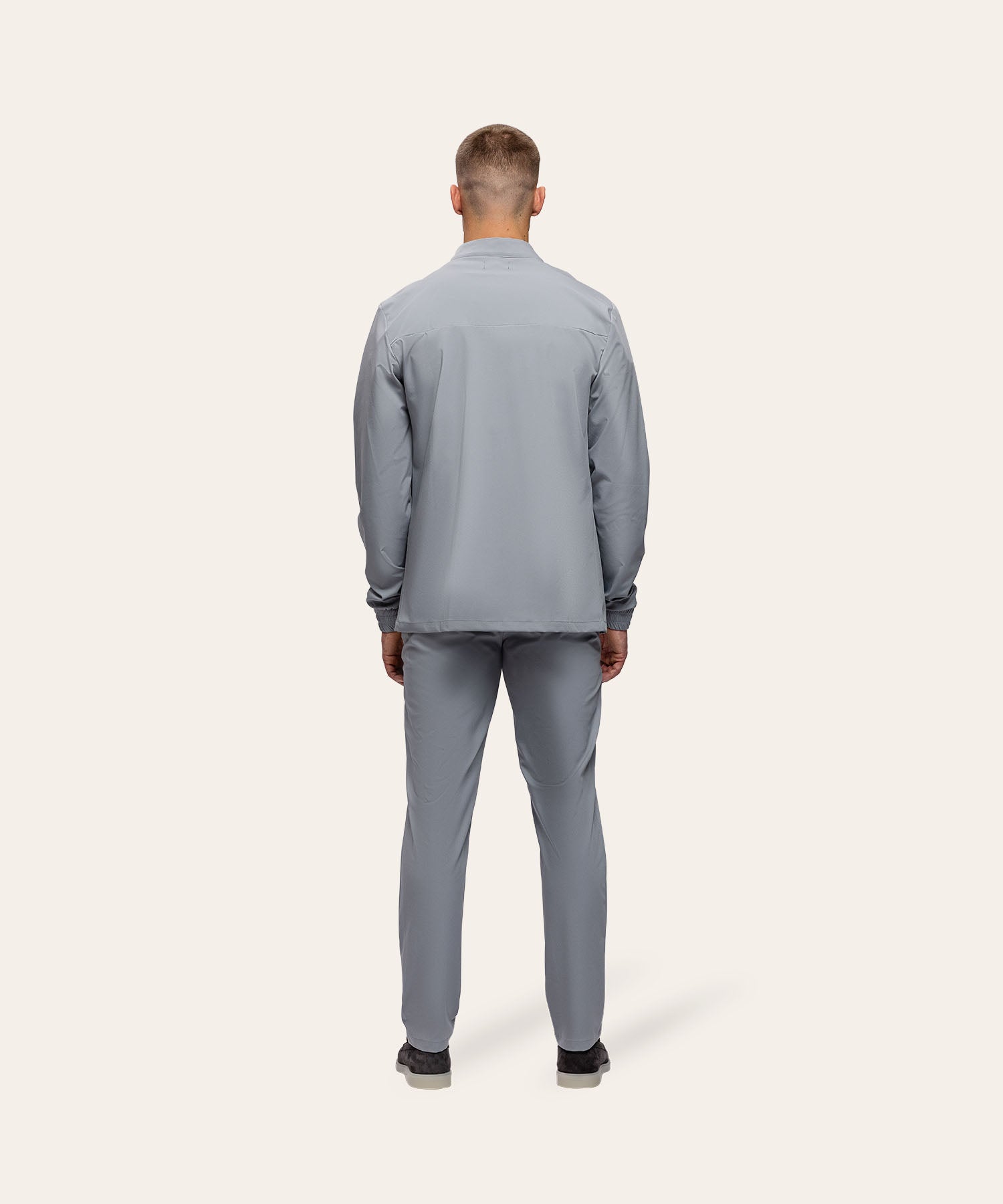 Tracksuit Jacket Light Grey