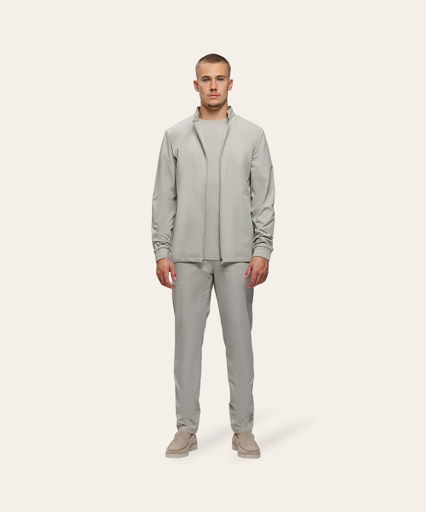 Tracksuit Jacket Sand