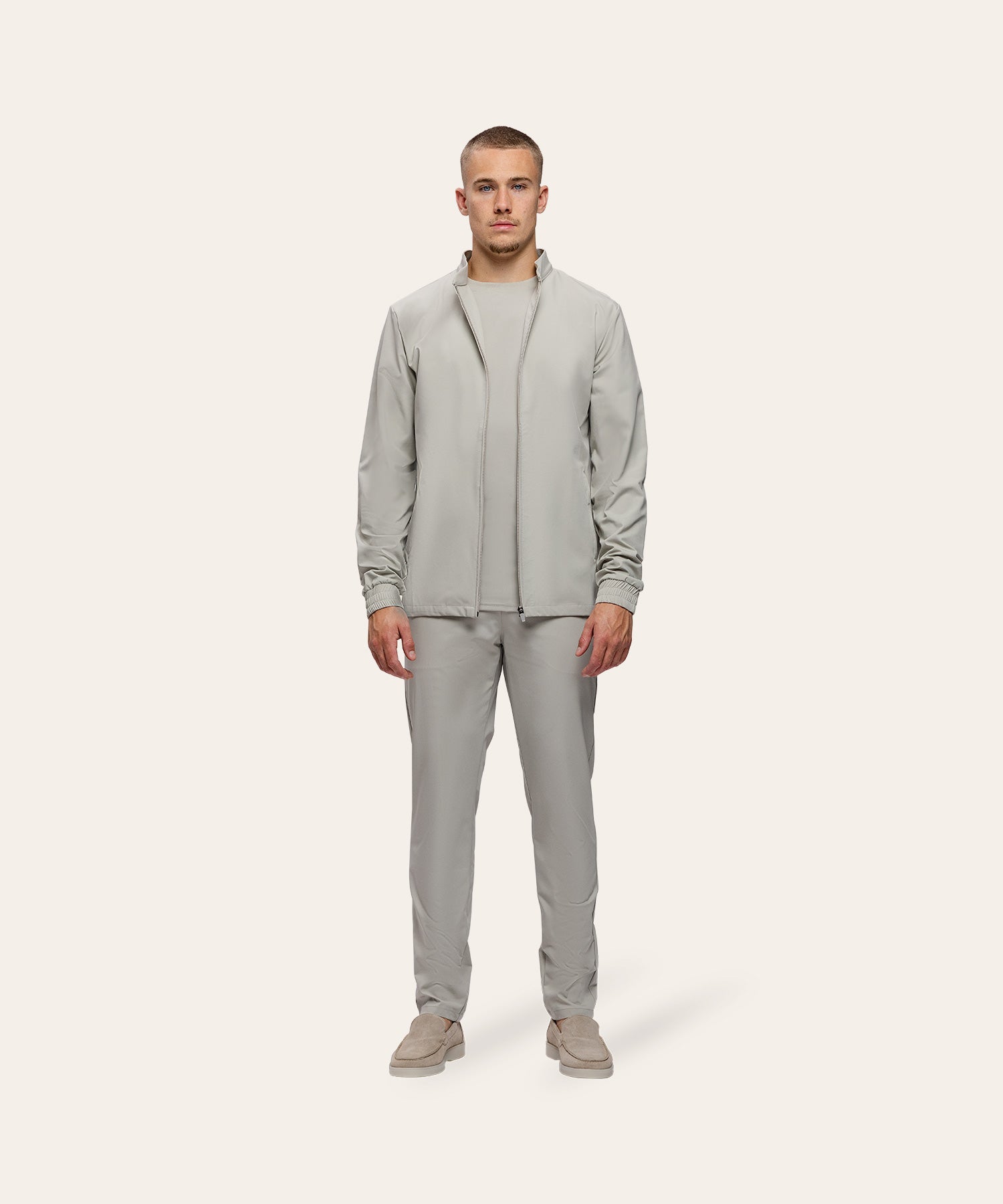 Tracksuit Jacket Sand