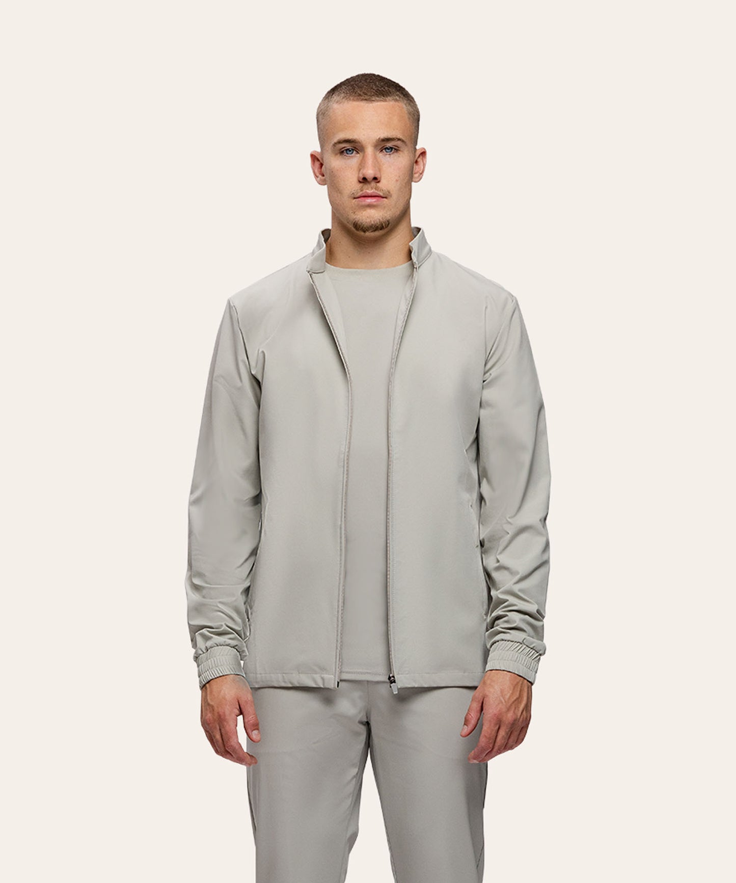 Tracksuit Jacket Sand