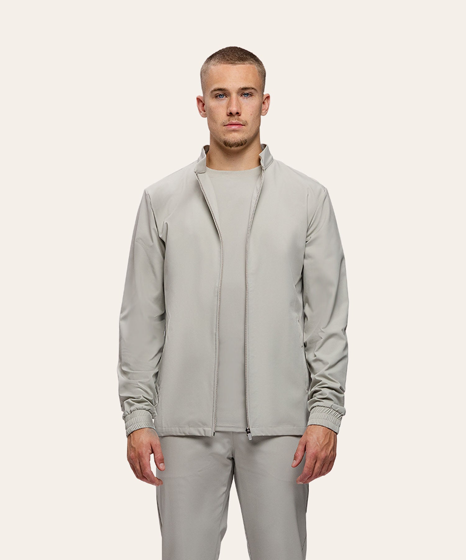 Tracksuit Jacket Sand