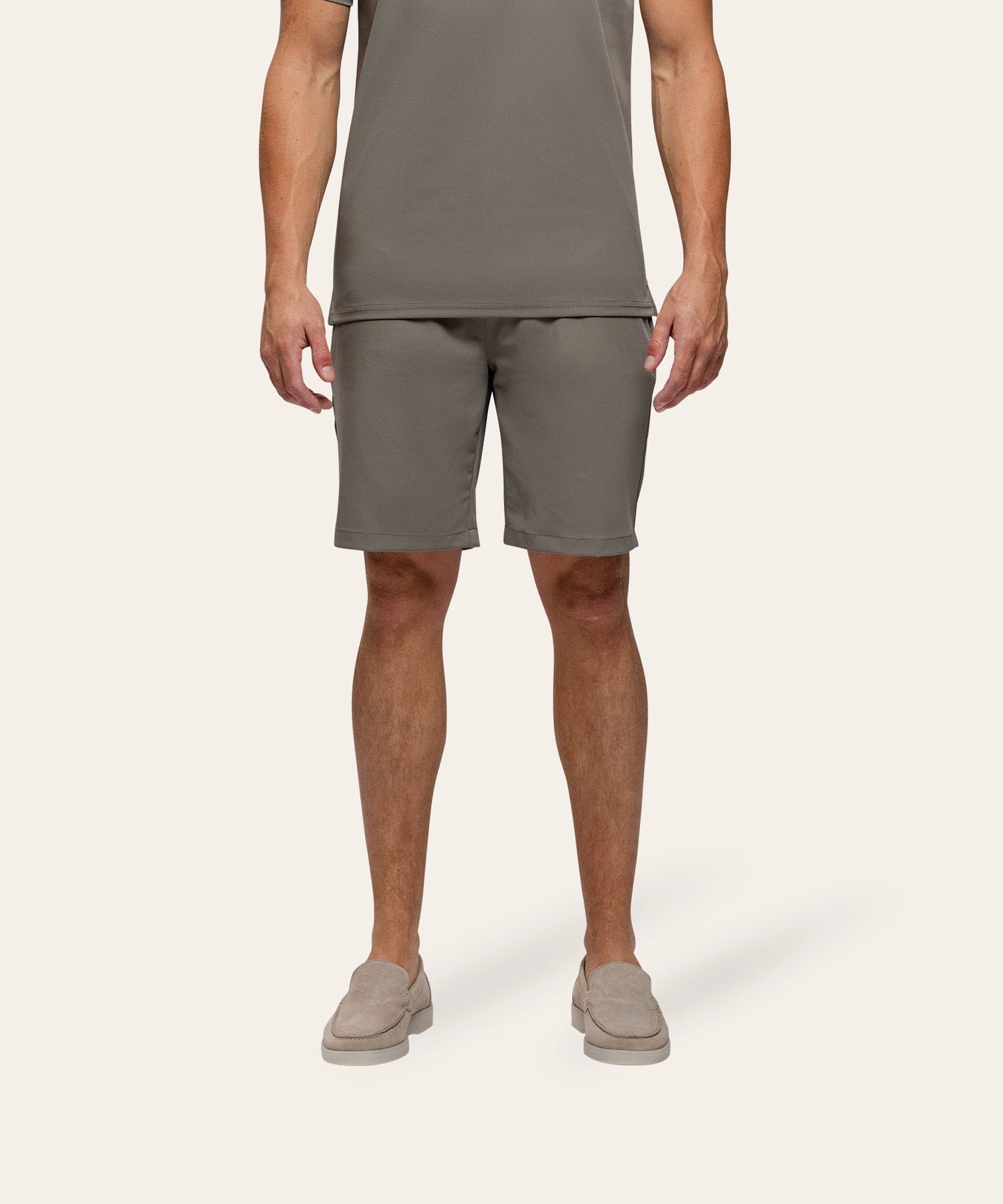 Travel Short Taupe