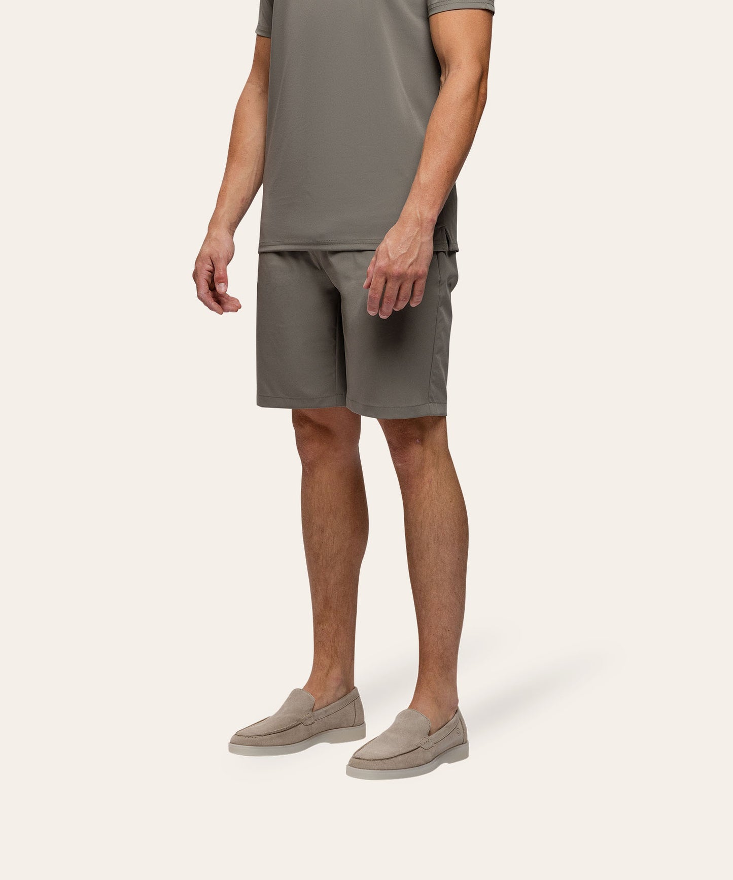 Travel Short Taupe