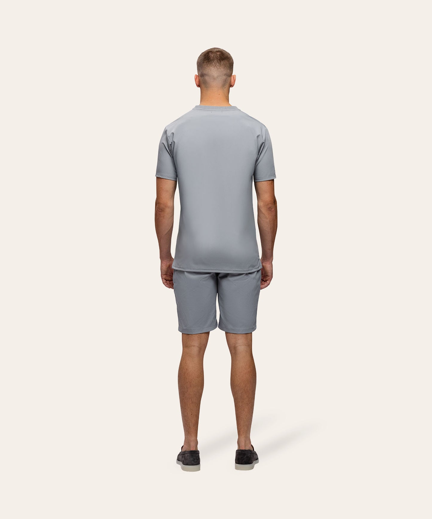 Travel Short Light Grey