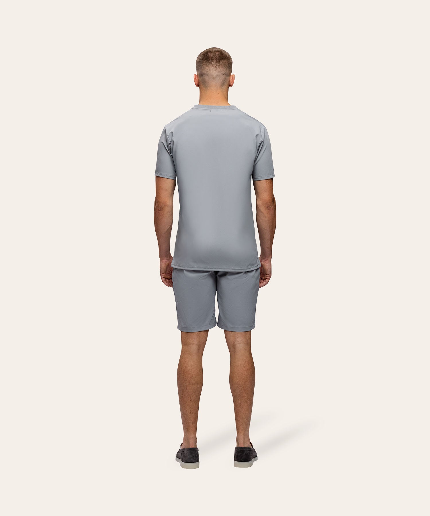 Travel Short Light Grey